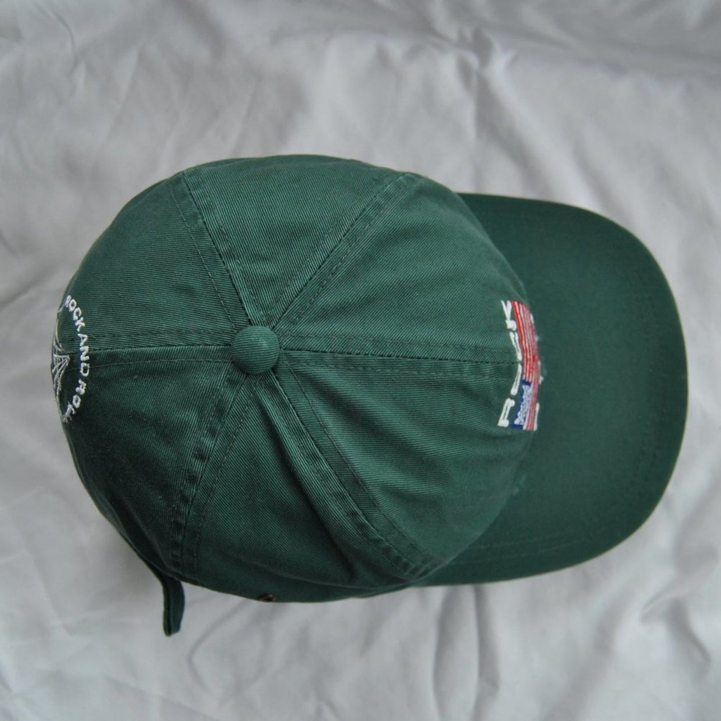 Rock USA Rock and Roll Hall of Fame Museum Green Adjustable Hat