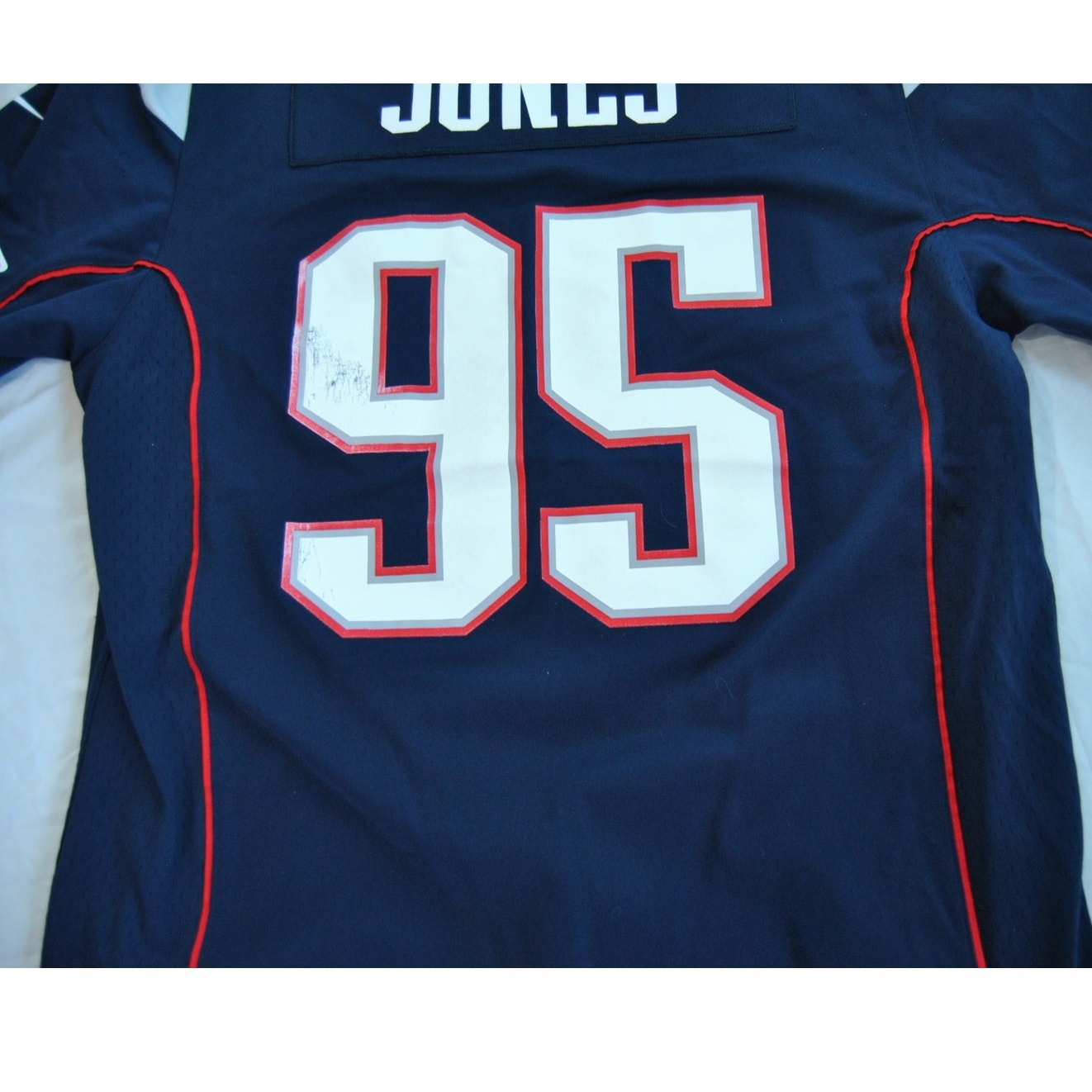 Chandler Jones #95 New England Patriots NFL Nike Game Day Jersey Large