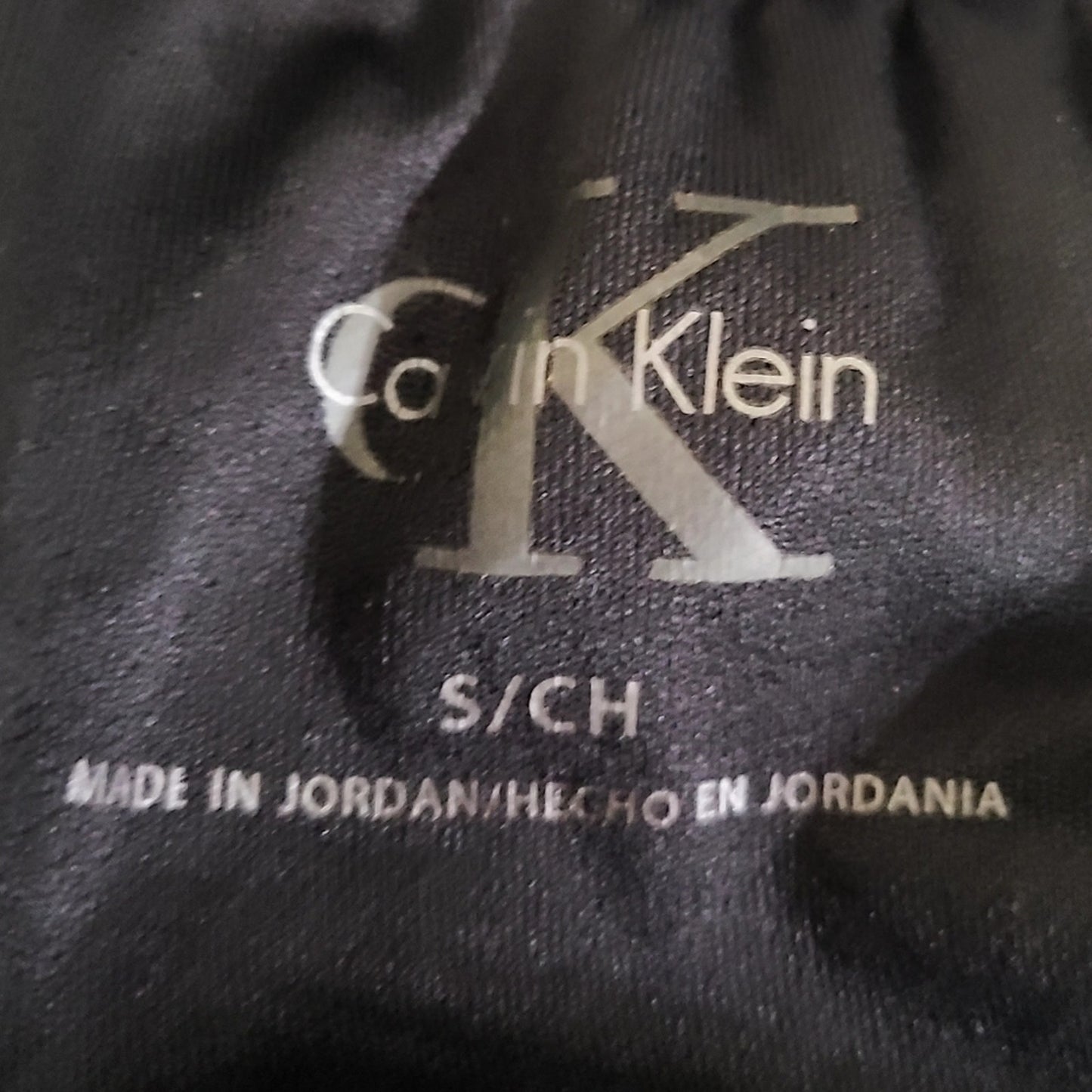 Calvin Klein Black & White CK Logo Repeat Shorts w/ Pockets Small