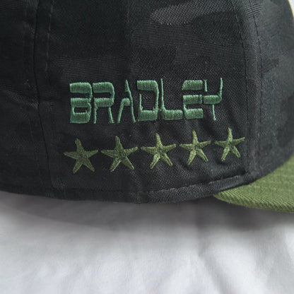 Atlanta Braves MLB Player Hat Fitted 7 3/8 Bradley Camo Black