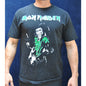 Iron Maiden Skeleton Alstyle Large Black & Green Short Sleeve Shirt