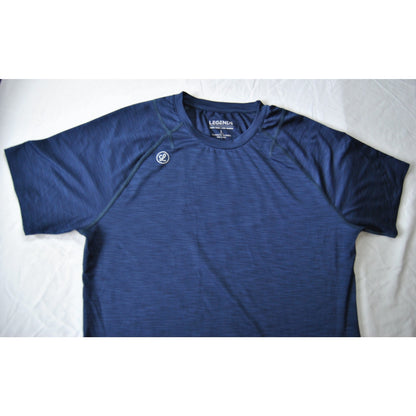 Legends Enzo Tee Anti-microbial & Moisture wicking Navy Blue Short Sleeve Shirt