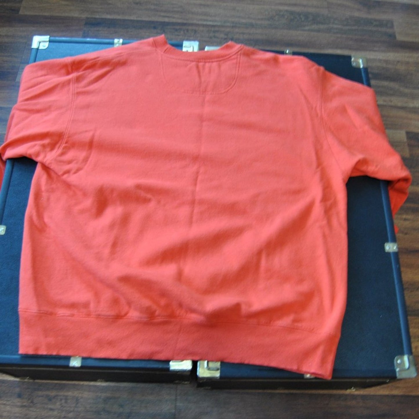 Champion Eco Authentic X-Large Orange Crewneck Sweater