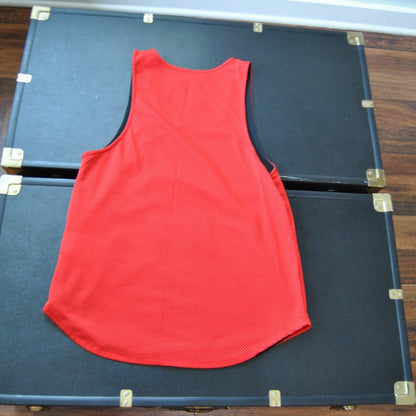 Ohio State Buckeyes X-Small Nike Red & Black Pinnie Tank Top