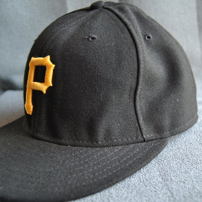 Pittsburgh Pirates 59Fifty 7 3/8 Black and Yellow Fitted Team Hat