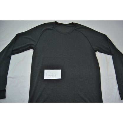 Lululemon Long Sleeve Shirt Dark Gray Medium