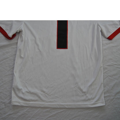 Georgia Bulldogs Team Jersey #1 White and Red Medium