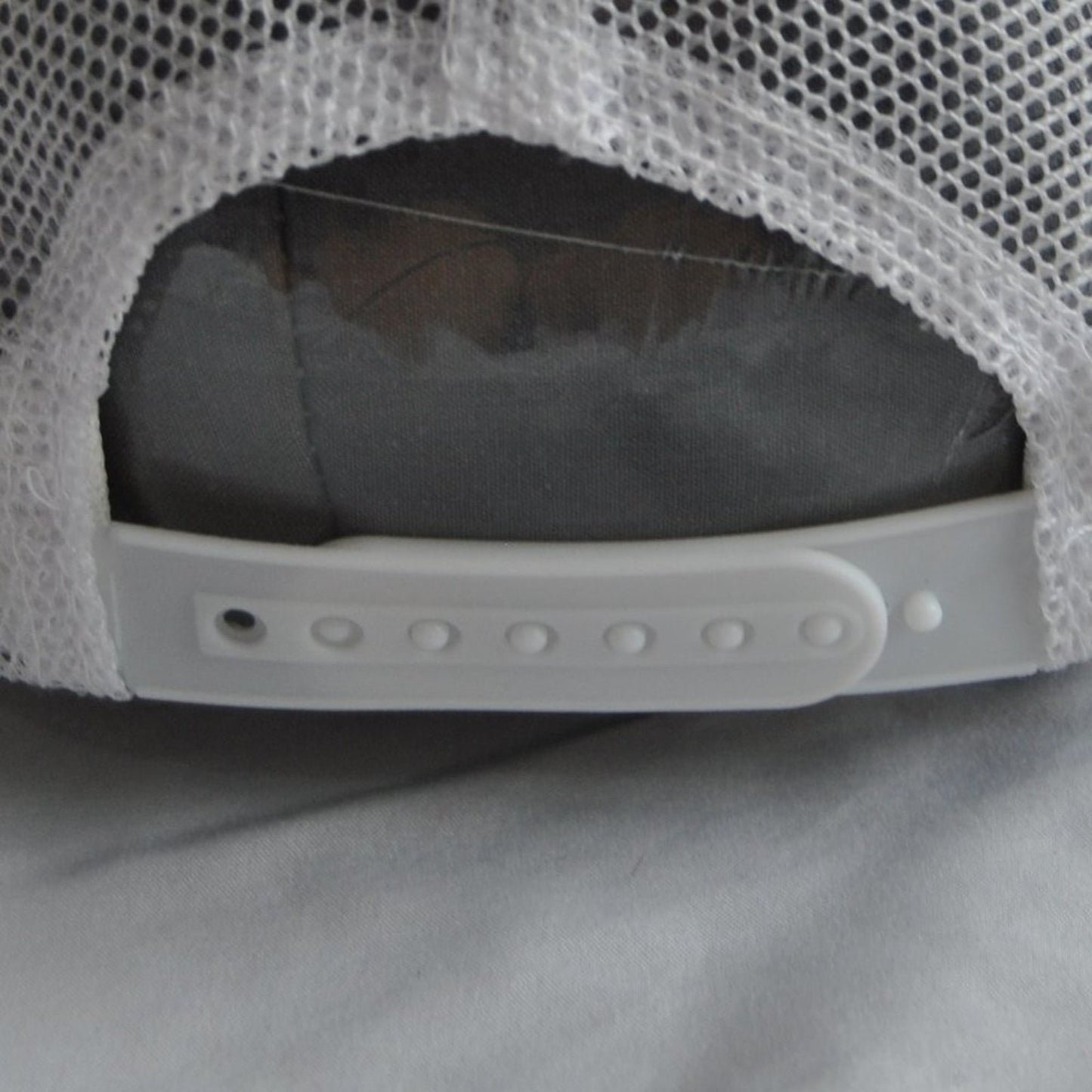 The Winston Vintage White Snap Back Trucker Hat