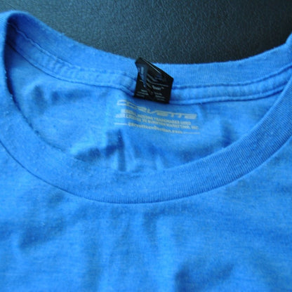 Corvette XX-Large Blue Short Sleeve Shirt