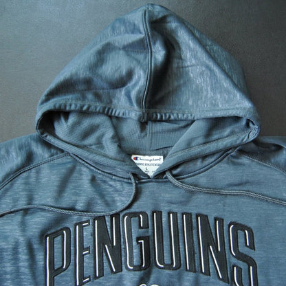 Pittsburgh Penguins Large Gray Champion Pullover Hoodie