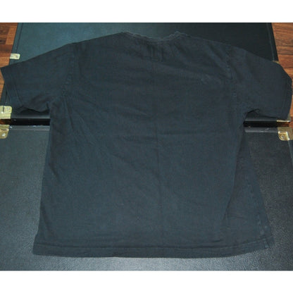 Urban Revivo Black Astronaut Polaroid Short Sleeve Shirt