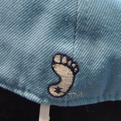 North Carolina Tar Heels  Blue & White Fitted Hat Size: 7 1/8