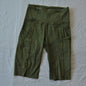 Lululemon Fast Free High Rise Tight Ice Dye Wash Moss Green Size 2 Shorts