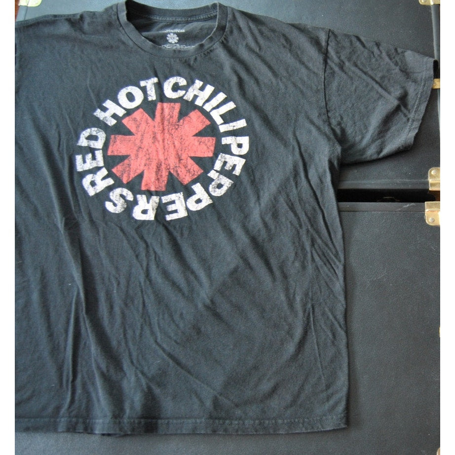 Red Hot Chili Peppers 2X-Large Black Short Sleeve Shirt