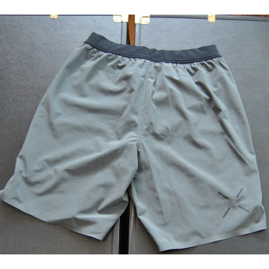 Ten Thousand Small Gray & Black Interval Shorts w/ Pockets