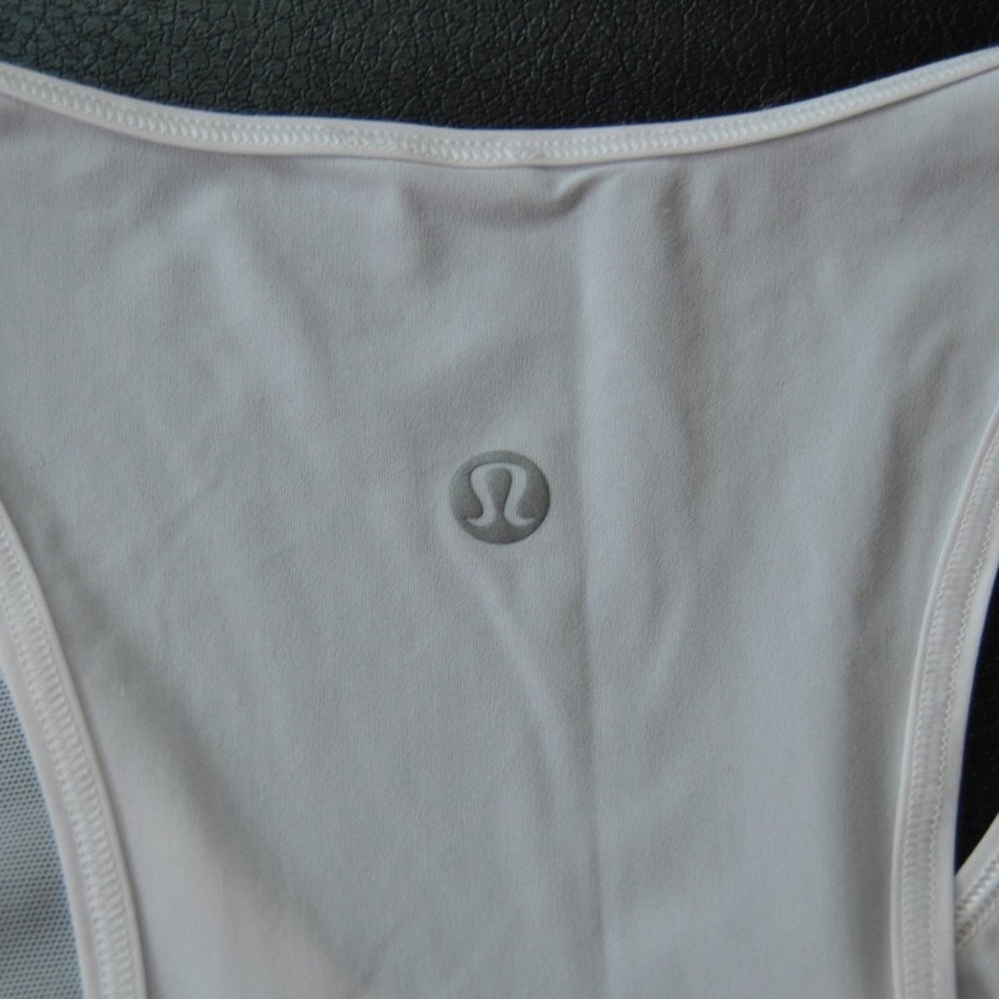 Lululemon Mesh Pattern Tank Top White