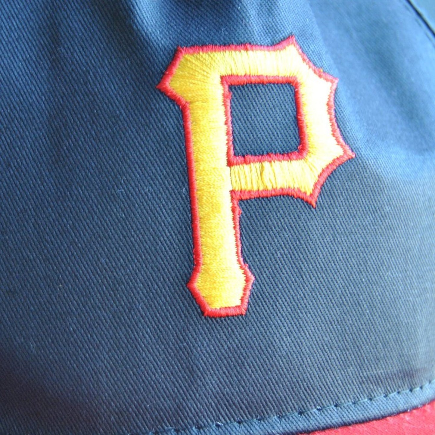 Pittsburgh Pirates x True Value Vintage Black w/ Red Brim Snap Back Hat