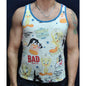 Looney Tunes Tweety & Sylvester Large White Tank Top