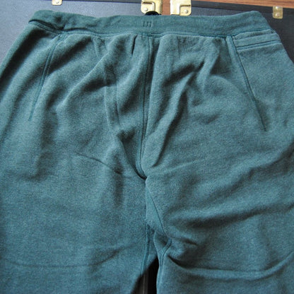 Lululemon X-Large Green Thick Cotton Fleece Sweatpants