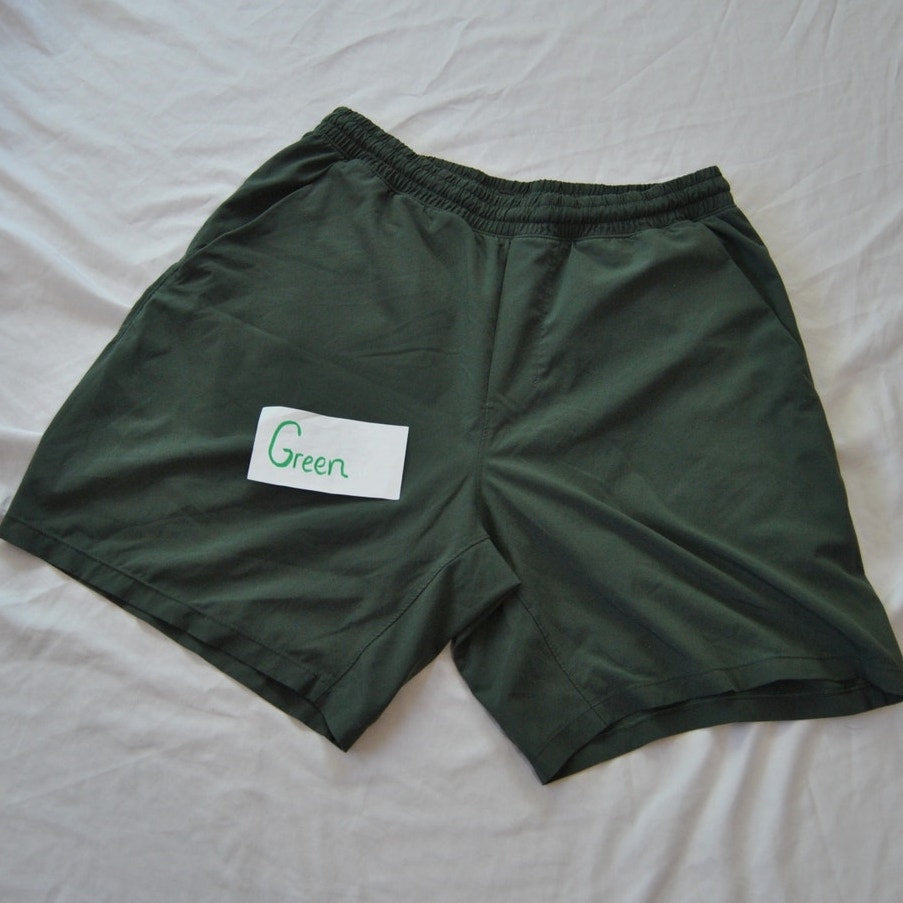 Lululemon Green Athletic Shorts w/ Inner Liner Large