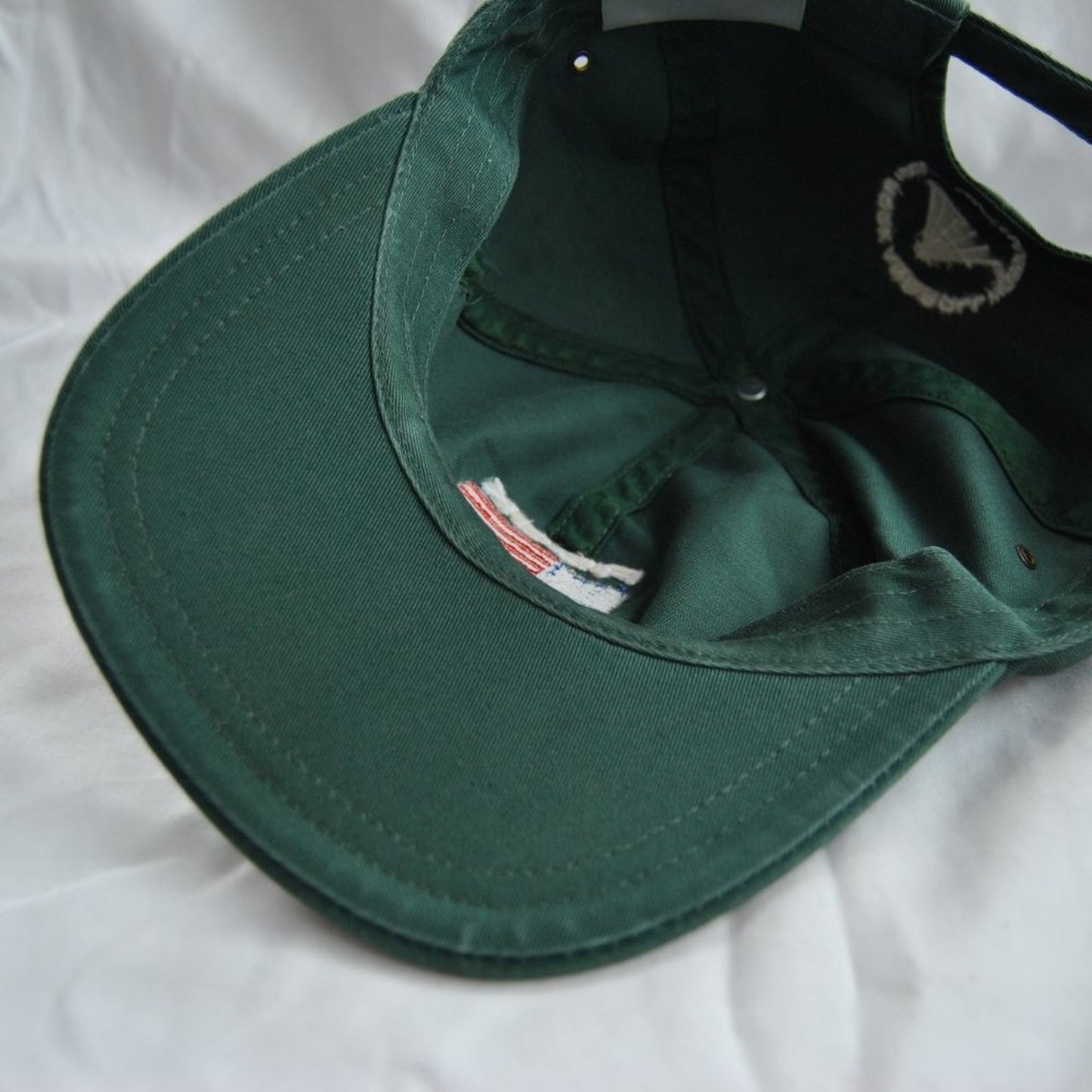 Rock USA Rock and Roll Hall of Fame Museum Green Adjustable Hat