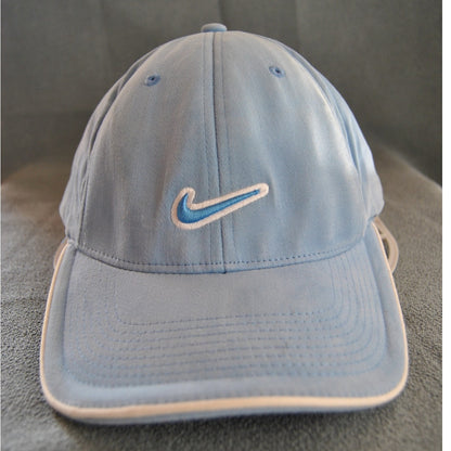 Nike Classic Baby Blue Fitted Curved Brim Hat
