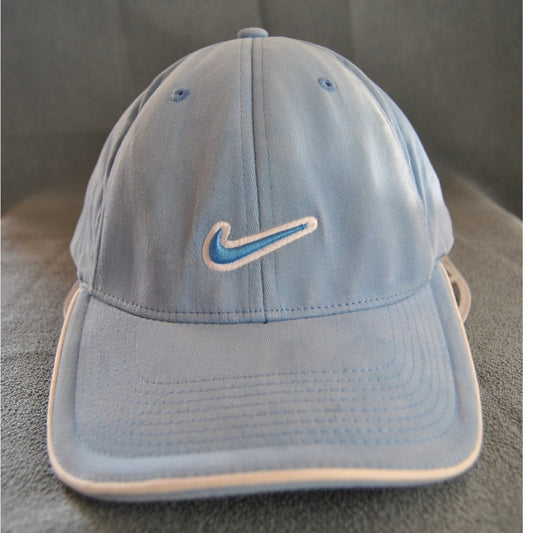 Nike Classic Baby Blue Fitted Curved Brim Hat