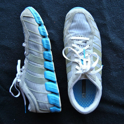 Adidas Clima Cool  Gray & Blue Size: 8.5 Women's Running Shoes