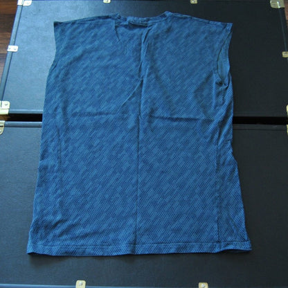 Gym Shark Small Blue Tank Top w/ White Logo