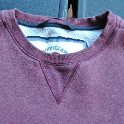 Moosejaw Mountaineering Medium Crewneck Sweater with Pockets Maroon