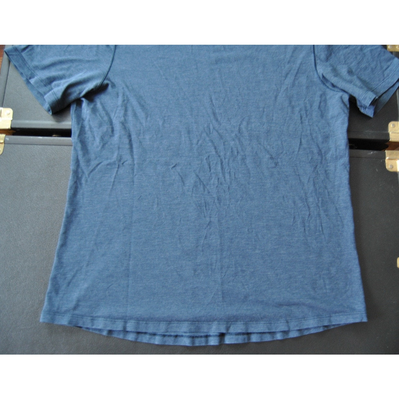 Lululemon Medium Fit Blue Short Sleeve Everyday Shirt
