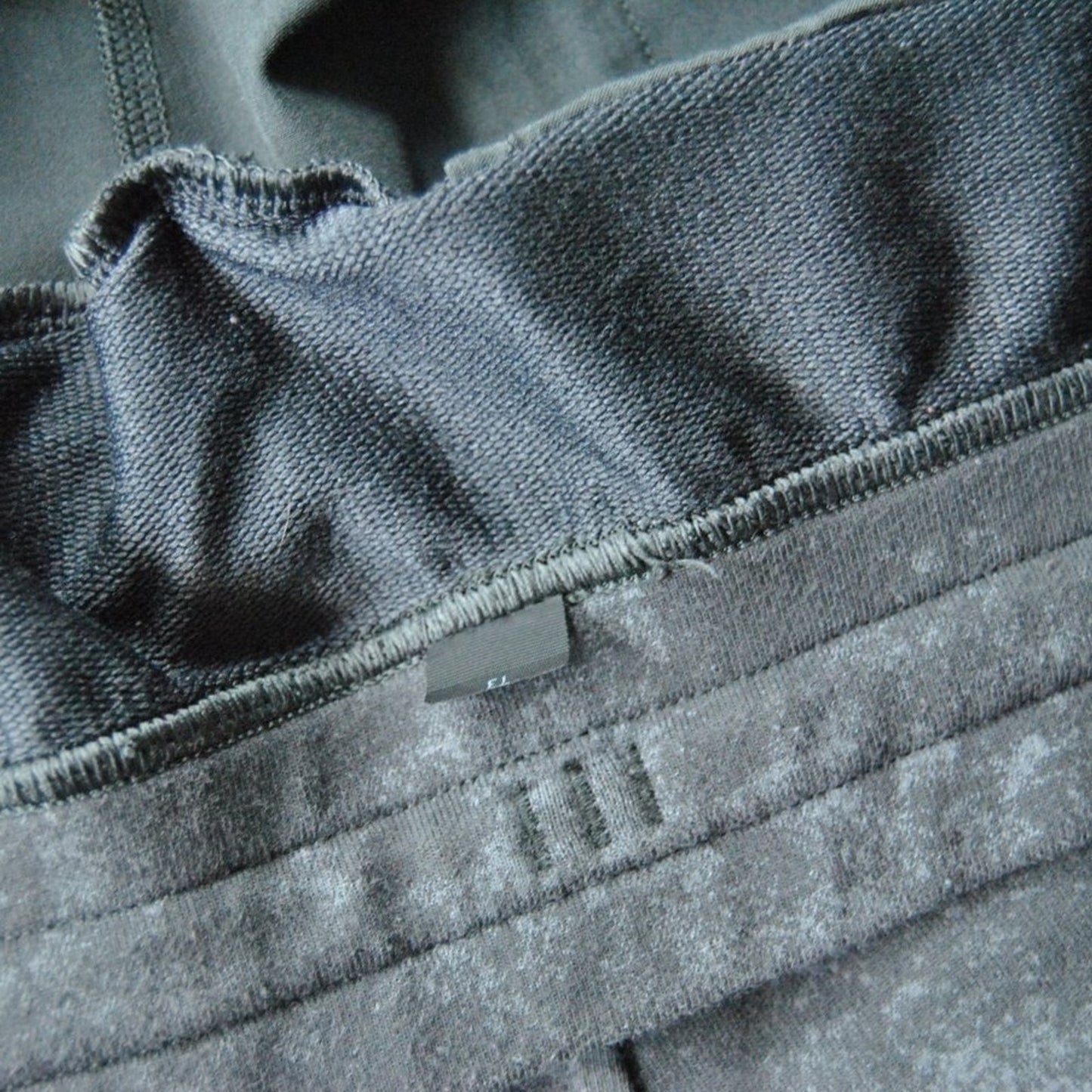 Lululemon Large Gray Sweat Shorts w/ Two Front & One Back Pocket