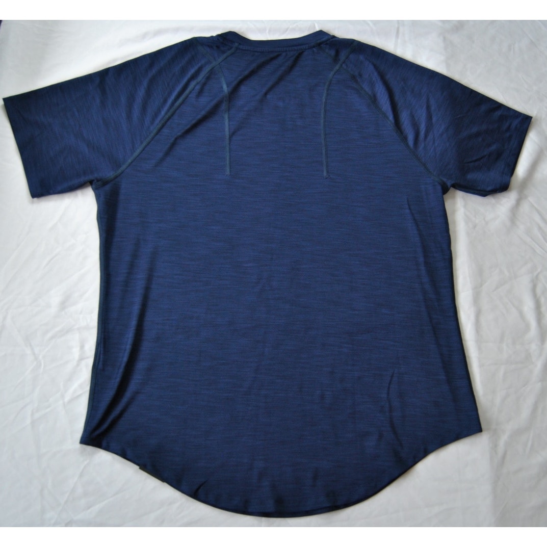 Legends Enzo Tee Anti-microbial & Moisture wicking Navy Blue Short Sleeve Shirt