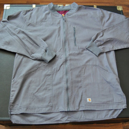 Carhartt Men's Rugged Flex Ripstop Utility Warm-Up Medium Lightweight Jacket