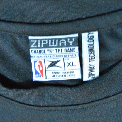 Miami Heat X-Large Black Zipway Tank Top