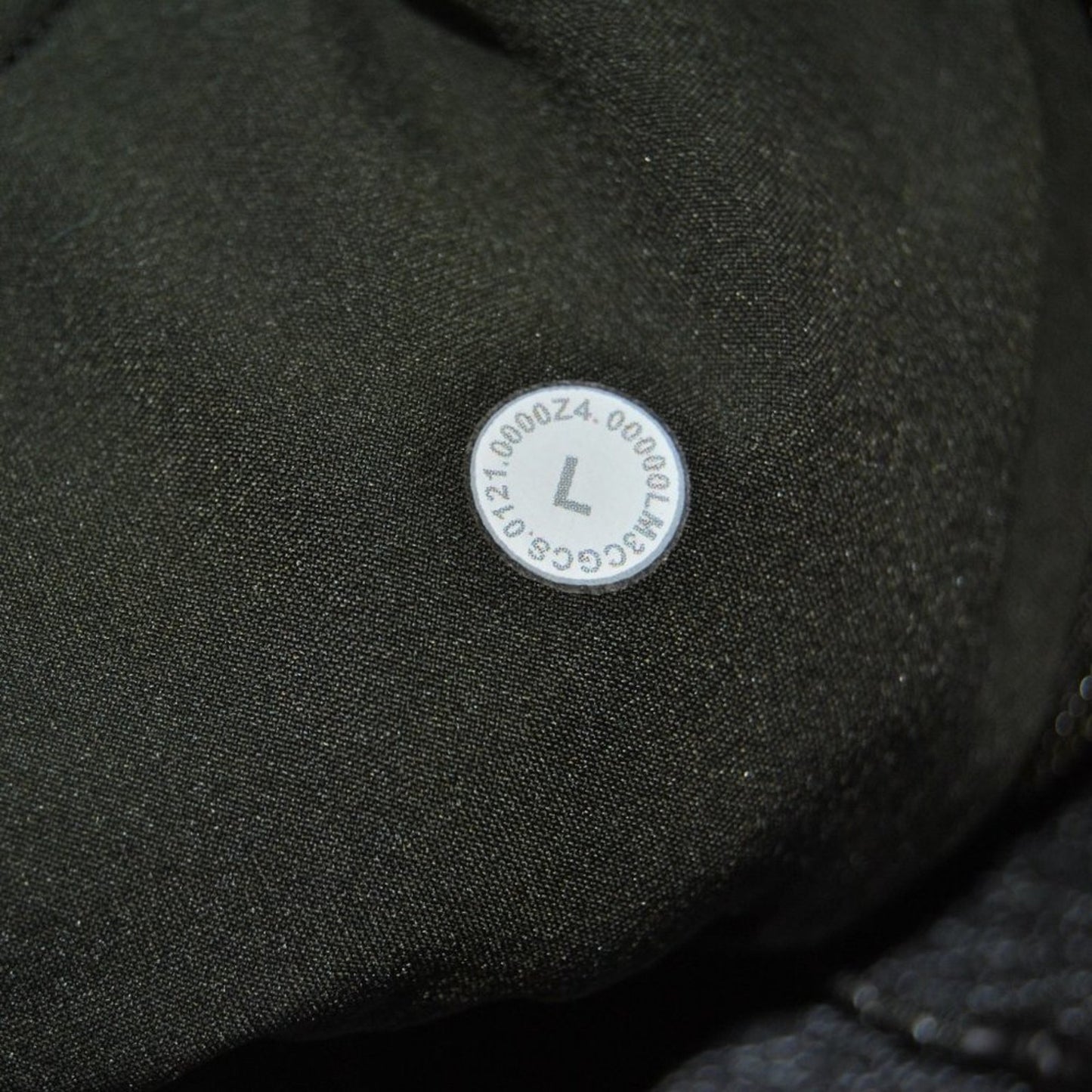 Lululemon Large Surge Warm Heritage Camo Olive Green 1/2 Zip Pullover