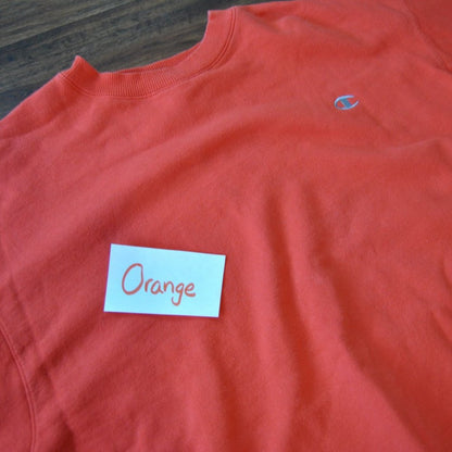 Champion Eco Authentic X-Large Orange Crewneck Sweater