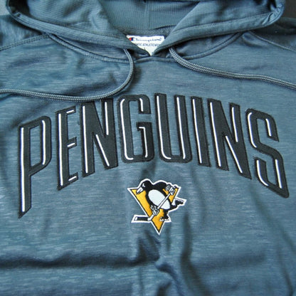 Pittsburgh Penguins Large Gray Champion Pullover Hoodie