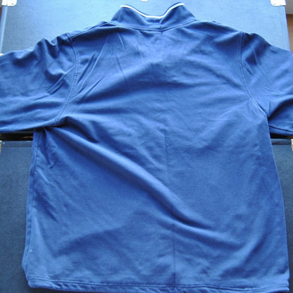Champion Large Blue 1/4 zip Pullover w/ Adjustable Bottom Sweater