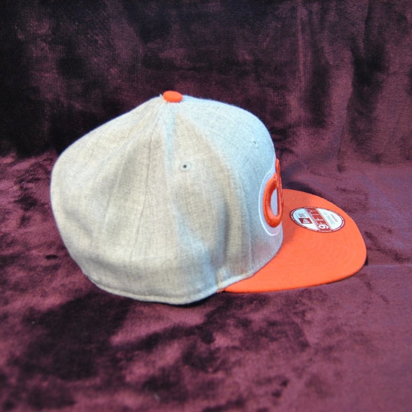 Cleveland Cavaliers New Era 9Fifty Orange & Gray Snap Back Hat (OSFM)