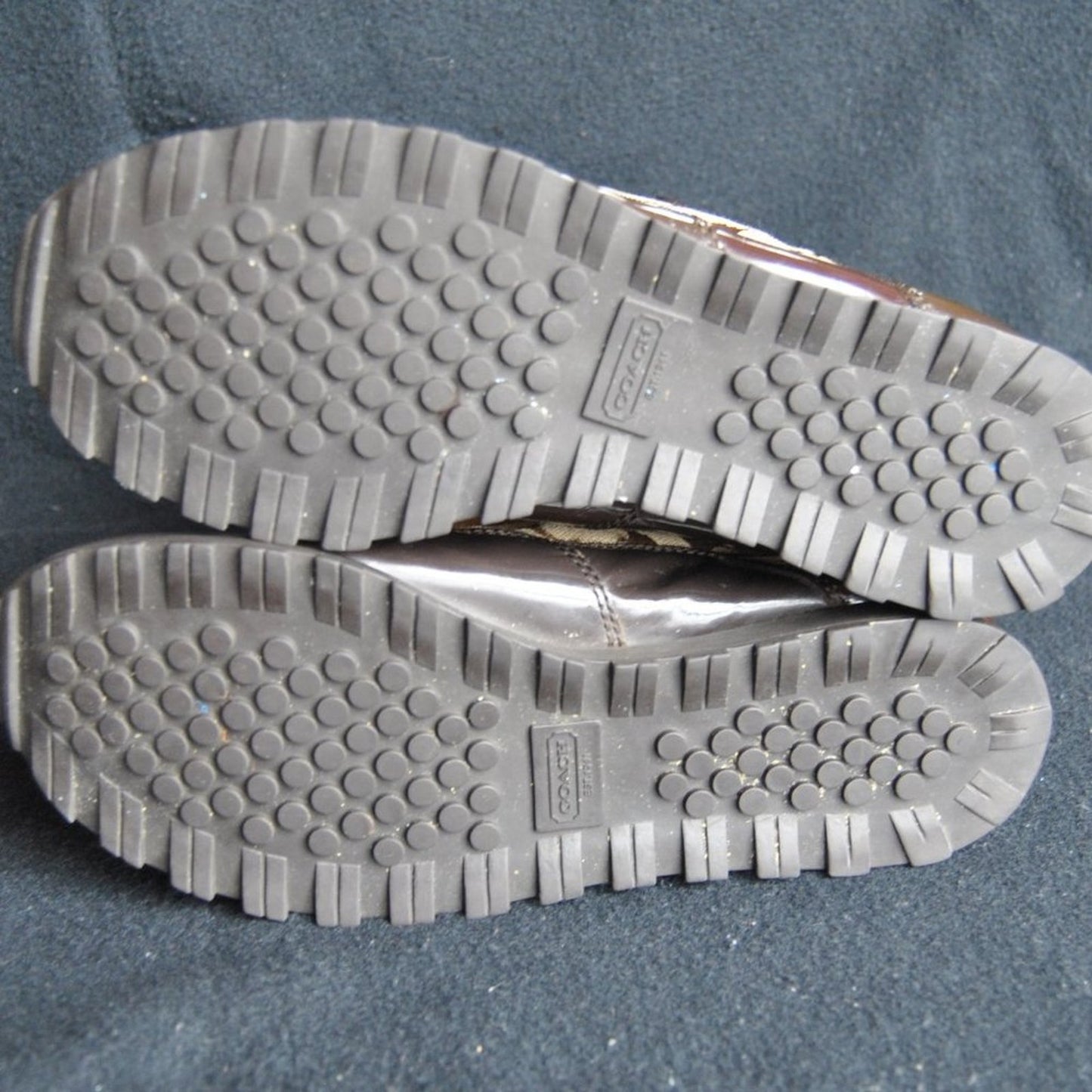 Coach Brown Q388 Jordy Snow Boots 7.5 Women