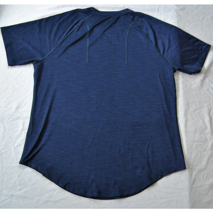 Legends Enzo Tee Anti-microbial & Moisture wicking Navy Blue Short Sleeve Shirt