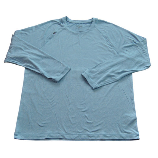 Rhone X-Large Light Blue Long Sleeve Shirt