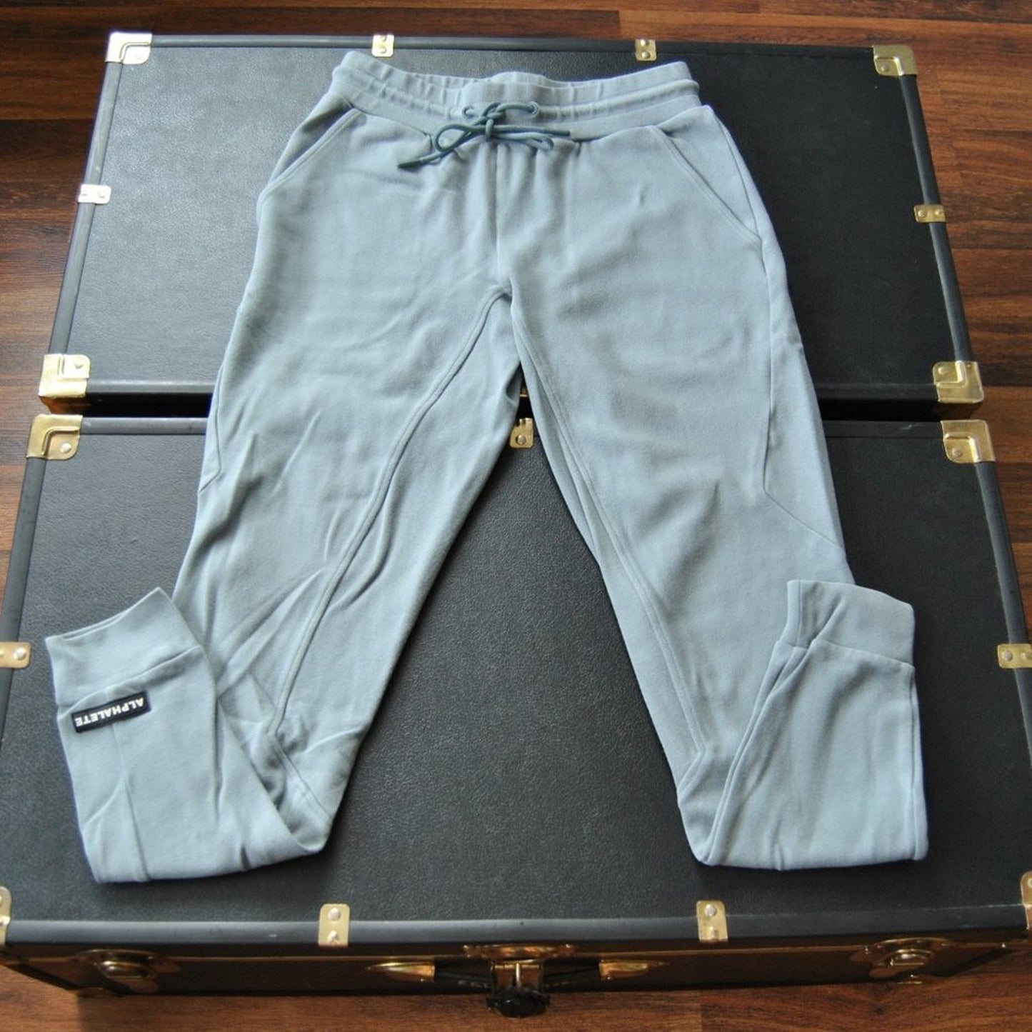 Alphalete Identity Small Light Blue Jogger Sweatpants