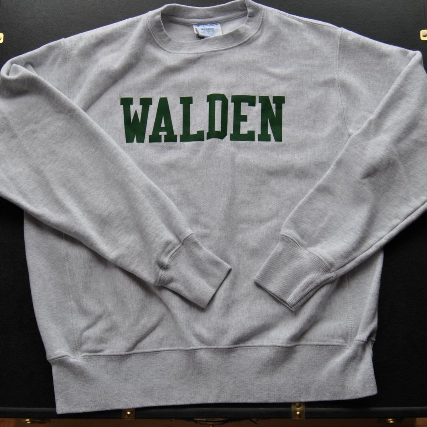 Walden University Champion Reverse Weave Medium Gray Crewneck Sweater