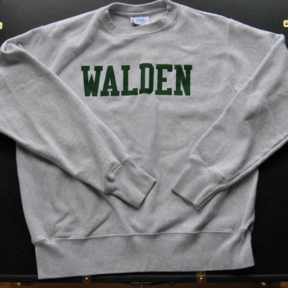 Walden University Champion Reverse Weave Medium Gray Crewneck Sweater