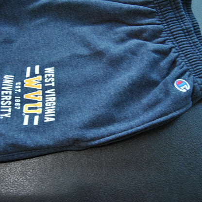 West Virginia University (WVU) X-Large Navy Blue Champion Sweatpants