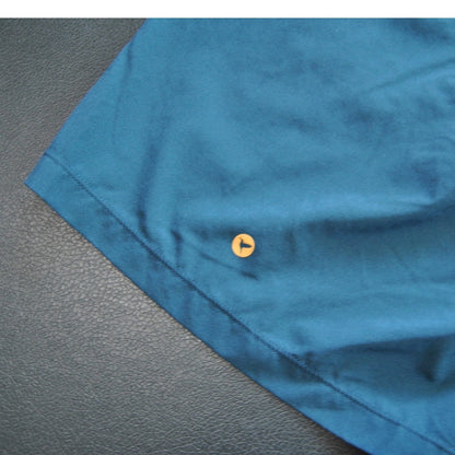 Birddog Boom Large Blue and Orange Tropical Pattern Shorts