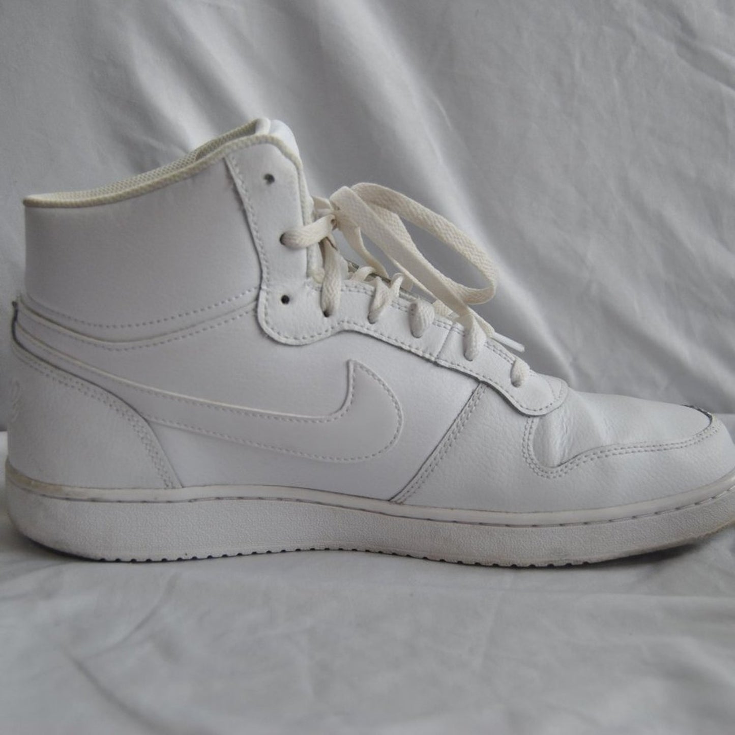 Nike Ebernon Mid All White Shoes Men's Size 11.5