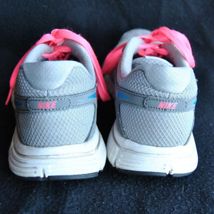 Nike Revolution 2 Running Shoes Size: 7 Women's Gray and Blue with Pink Laces